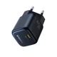 Сетевое зарядное устройство адаптер Baseus Picogo Gan Fast Charger |1Type-C, 45W/3A, поддержка быстрой зарядки PD/QC, многоуровневая защита, универсальная совместимость, технология графена| Черный - изображение 8