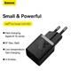 Сетевое зарядное устройство адаптер OS-Baseus GaN5 Fast Charger (mini) 1C |1Type-C, 3A/30W, поддержка быстрой зарядки QC/PD, многоуровневая система защиты, универсальная совместимость, компактный| Черный - изображение 10