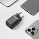 Сетевое зарядное устройство адаптер Baseus Super Si Quick Charger (CCSUP-B03) |1Type-C, 20W/3A, поддержка быстрой зарядки QC/PD, многоуровневая защита, универсальная совместимость, компактный| Черный - изображение 5