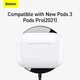 Беспроводная зарядка Baseus Simple Mini Magnetic Wireless Charger |15W, быстрая зарядка, широкая совместимость, многоуровневая защита, для смартфона или наушников, компактная, магнитное крепление| Черный - изображение 9