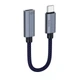 Переходник Hoco UA29A Type-C to Lightning |поддержка быстрой зарядки до 3A, передача данных для синхронизации и резервного копирования, компактный, широкая совместимость, Plug-and-Play, кабель 0,15 м| Серый - изображение 8