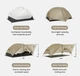 Палатка сверхлегкая двухместная Naturehike Mongar CNK2550WS016 15D Серая (6927595770504) - изображение 12