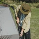 Палатка четырехместная Naturehike Cape Series 5.2 CNK2450WS037 Серо-коричневая (6927595783887) - изображение 8