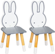 Zestaw mebli dla dzieci EcoToys WH141 Stół + 2 krzesła (5903769974672) - obraz 5