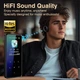 MP3 плеер Benjie M13 1.8" Bluetooth 5.0 Hi-Fi 16Gb металлический черный - изображение 2