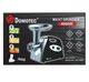 Мясорубка Domotec MS-2025 мощностью 4800 Вт, черный - изображение 2