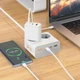 Сетевое зарядное устройство удлинитель Hoco AC27, USB, 2 Type-C, PD 30W, 2 розетки, 2m, white - изображение 4