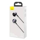 Проводные наушники BASEUS Encok H19, 3.5mm, 1.2m (NGH19-03) black - изображение 13