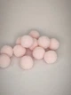 Помпони 2см - (20шт) Персикові для декору - изображение 3