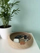 Корзинка для хранения мелочей из джута 22х4.5см (114) NataBell - изображение 2