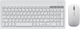 Zestaw bezprzewodowy Omega Wireless Set Keyboard + Mouse White (OKM2658W) - obraz 1
