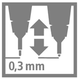 Набір лінерів Stabilo Sensor F 0.3 мм 10 шт Чорний (ZES4006381301367) - зображення 4