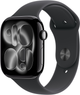 Смарт-годинник Apple Watch Series 11 GPS 42mm Jet Black Aluminium Case with Black Sport Band - S/M (APL_MEQT4) - зображення 1