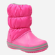 Śniegowce dziecięce dla dziewczynki ocieplane Crocs Winter Puff Boot Kids 14613-6TR 29-30 Różowe (196265132454) - obraz 2
