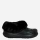 Жіночі крокси утеплені Crocs Furever Crush 208446-001 36-37 Чорні (196265276233) - зображення 1