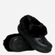 Жіночі крокси утеплені Crocs Furever Crush 208446-001 37-38 Чорні (196265276240) - зображення 2
