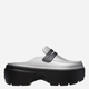 Жіночі мюлі Crocs Stomp Metallic Loafer 210363-01V 36-37 Сріблясті (196265793778) - зображення 1