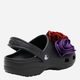 Chodaki damskie Crocs Classic Rosette Clog 210388-001 36-37 Czarne (196265794416) - obraz 5