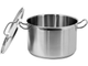 Каструля Yato з кришкою з нержавіючої сталі 28 x 18 см 11.1 л (5906083860164) - зображення 2