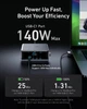 Ładowarka sieciowa Anker GaNPrime Charger 250W, 4xUSB-C PD, 2xUSB-A Black (A2345341) - obraz 3