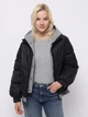 Куртка демисезонная короткая с капюшоном женская Colin's CL1076415BLK S Black (8684112818764) - изображение 1
