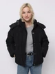 Куртка демисезонная короткая с капюшоном женская Colin's CL1075970BLK S Black (8684112818450) - изображение 1