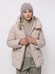 Куртка демисезонная удлиненная с капюшоном женская Colin's CL1075971BEI M Beige (8684112818146) - изображение 1