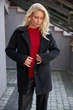 Полупальто 3085 Антрацит Triko Bakh Черный 42-44 (3085) - изображение 4