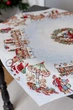 Скатерть-наперон гобеленовая Прованс Carousel с люрексом 100х90 см (41813) (4823093474796) - изображение 5