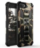 Чехол Military Shield для Iphone 7 Plus / Iphone 8 Plus бампер противоударный с подставкой Khaki - изображение 6