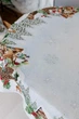 Скатерть гобеленовая Прованс Squirrel с люрексом Овальная 135х180 см (41763) (4823093474956) - изображение 4
