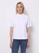 Футболка хлопковая женская Colin's CL1076097OFW M Off White (8684112837093) - изображение 1