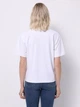 Футболка хлопковая женская Colin's CL1076097OFW M Off White (8684112837093) - изображение 2