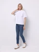 Футболка хлопковая женская Colin's CL1076097OFW M Off White (8684112837093) - изображение 3