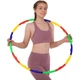 Обруч детский разборной 8 секций d-77 см пластик Хула Хуп Hula Hoop Zelart FI-308 - изображение 10