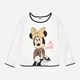 Детский лонгслив для девочки Disney Minnie HY10142.OWHITE 98 см Молочный (3609088182188) - изображение 1