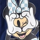 Детское теплое худи для девочки Disney Minnie HY10135_BLUE 128 см Нави (3609088181716) - изображение 3
