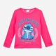 Детский лонгслив для девочки Disney Lilo & Stitch HY10153.FUSHIA 104 см Фуксия (3609088185493) - изображение 1