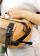 Большая женская поясная сумка бананка Sambag DynamicDart бежевая - изображение 3
