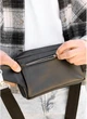 Сумка на пояс Sambag серый нубук - изображение 5