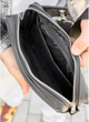 Сумка на пояс Sambag серый нубук - изображение 6