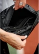 Большая черная женская поясная сумка бананка Sambag DynamicDart - изображение 7