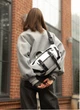 Большая женская поясная сумка бананка Sambag DynamicDart белая - изображение 8