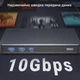Док-станція 9-в-1 UGREEN Revodok Pro 209 4K@60hz/10 Гбіт/с/100 Вт/USB 3.2 Gen Grey (R4113130820250) - изображение 5