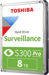 Жорсткий диск Toshiba S300 PRO Surveillance 7200RPM 512MB 3.5" 8TB SATA (MD10ADA800V) - зображення 1