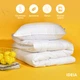 Одеяло всесезонное полуторное Air Dream Exclusive 155х210 см IDEIA двойное супер теплое дабл антиаллергенное - изображение 5