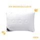 Подушка Air Dream Exclusive 50х70 IDEIA см два чехла с молнией, антиаллергенная белая - изображение 13