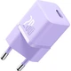 Мережевий зарядний пристрій Baseus GaN5 Fast Charger Mini 1C 20W Purple (CCGN050105 ) [105944] - зображення 1