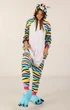 Жіноча кігурумі піжама доросла та підліткова Kigurumi Райдужна Кішка Різнокольорова S 145-155 см. (1036) - зображення 1
