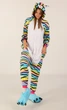 Женская кигуруми пижама взрослая и подростковая Kigurumi Радужная Кошка Разноцветная M 155-165 см. (1036) - изображение 1